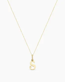 Ожерелье с буквой «S»