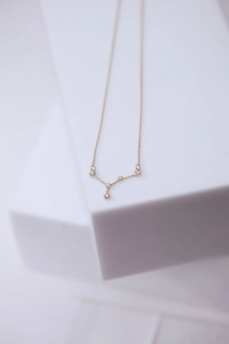 Cancer Constellation Necklace (Cancer) — photo 2
