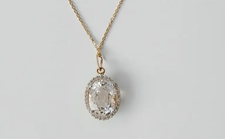 Morganite Necklace — photo 2