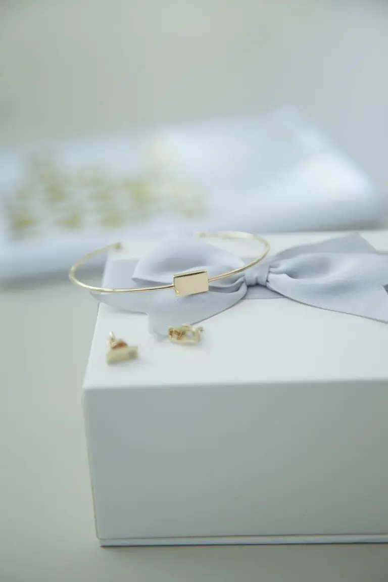 Cuff bracelet with optional personal engraving — photo 4