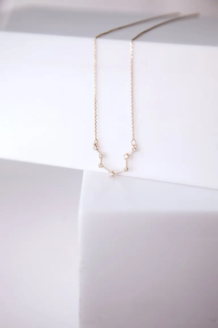 Aquarius Constellation Necklace — photo 3
