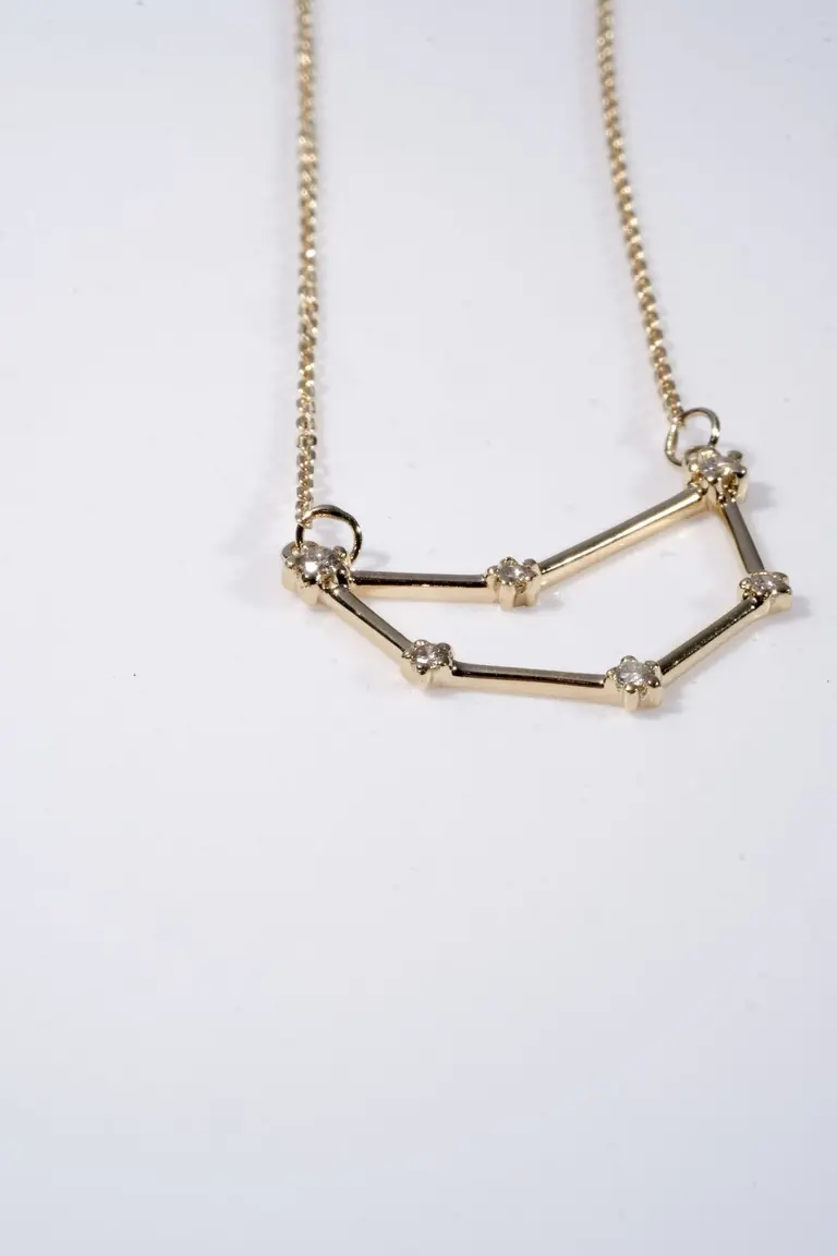 Capricorn Constellation Necklace — photo 2