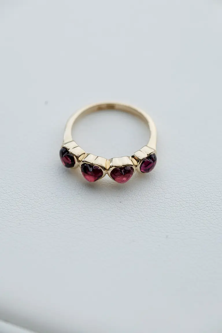 Heart Cabochon Ring — photo 3