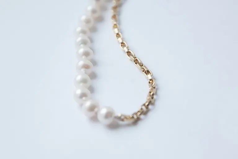 Ожерелье Pearl and Chain — фото 1