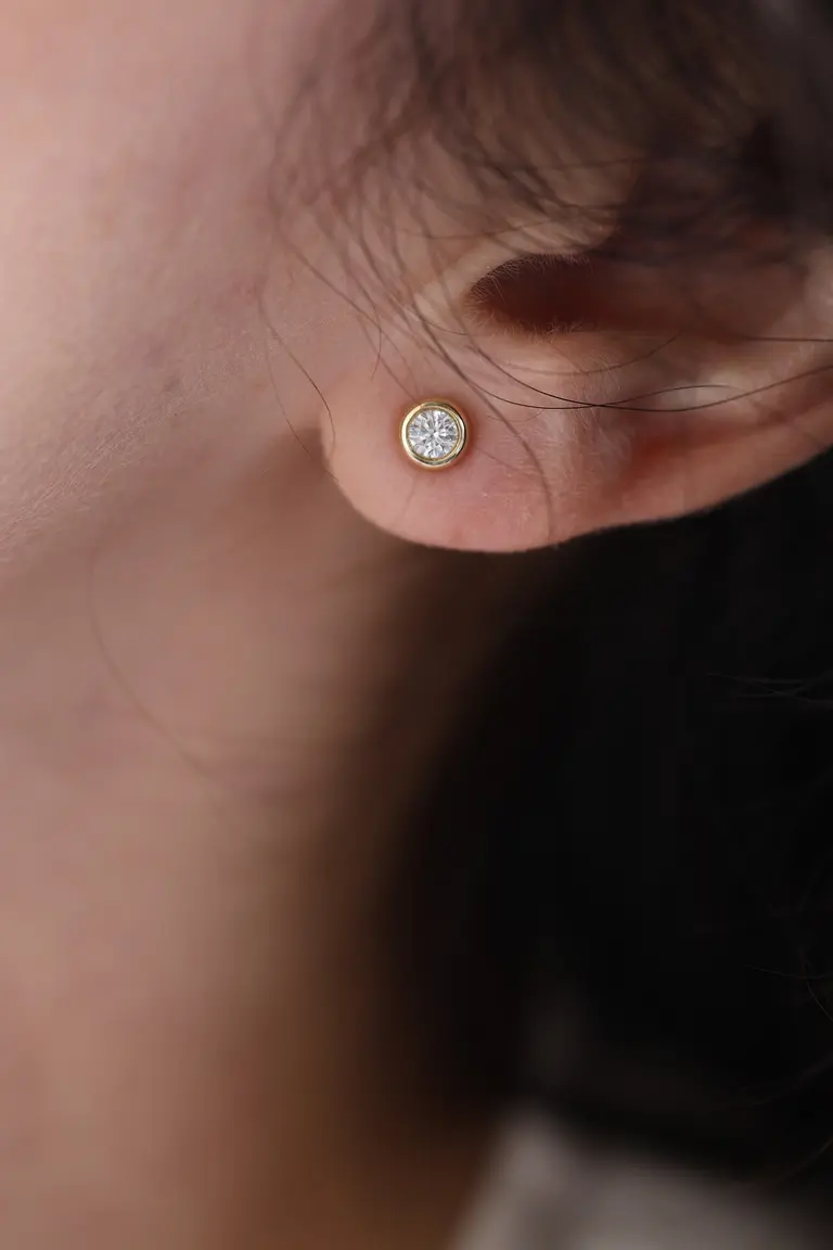 Studs with pendant — photo 4