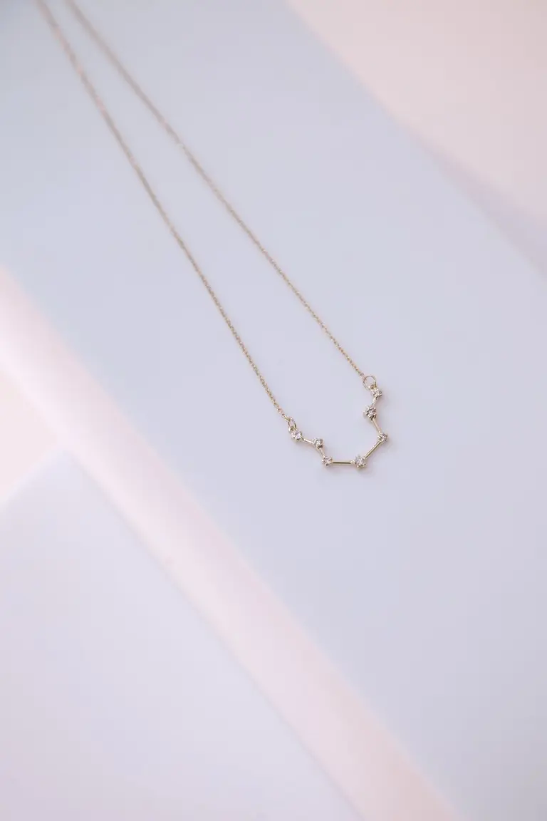 Aquarius Constellation Necklace — photo 2