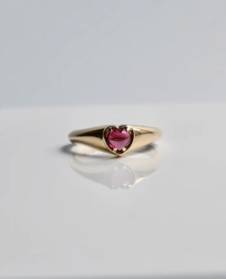 Ring with Tourmaline — photo 1