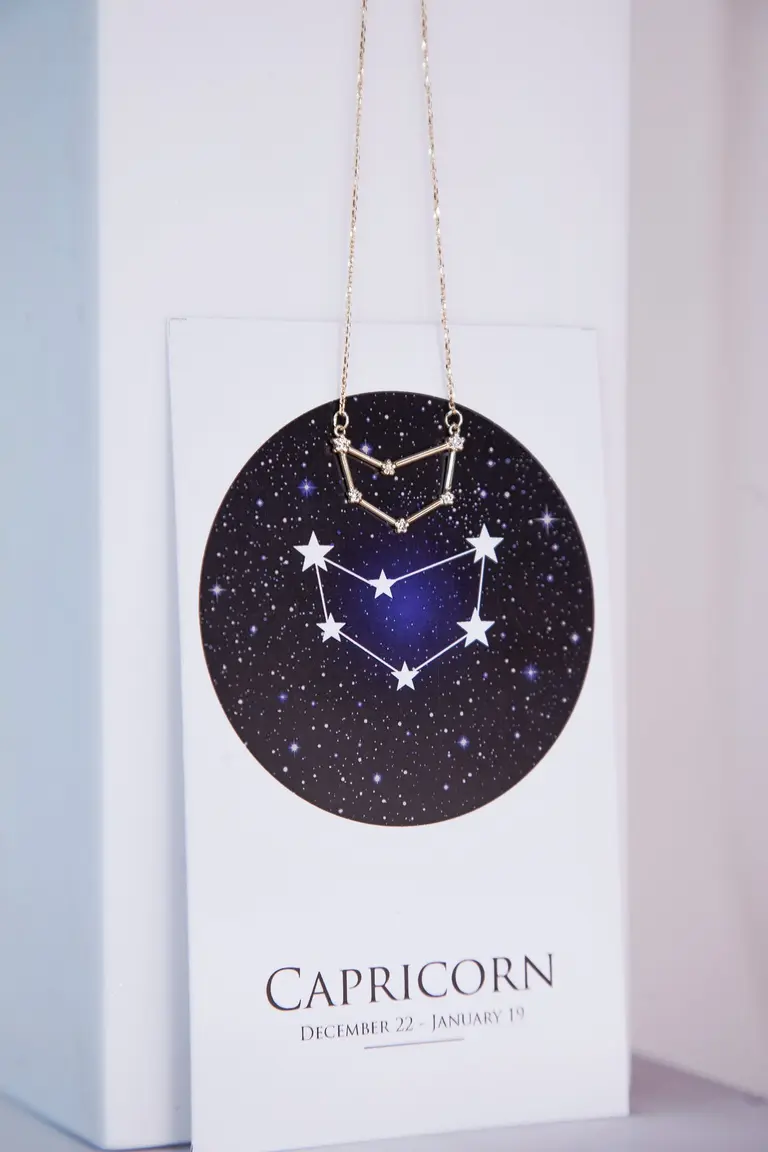Capricorn Constellation Necklace — photo 1